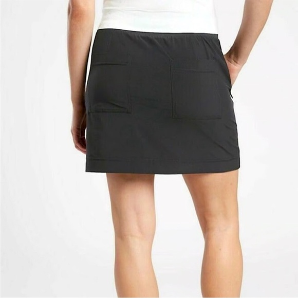 Athleta Chelsea black skort skirt 8 - Picture 10 of 11
